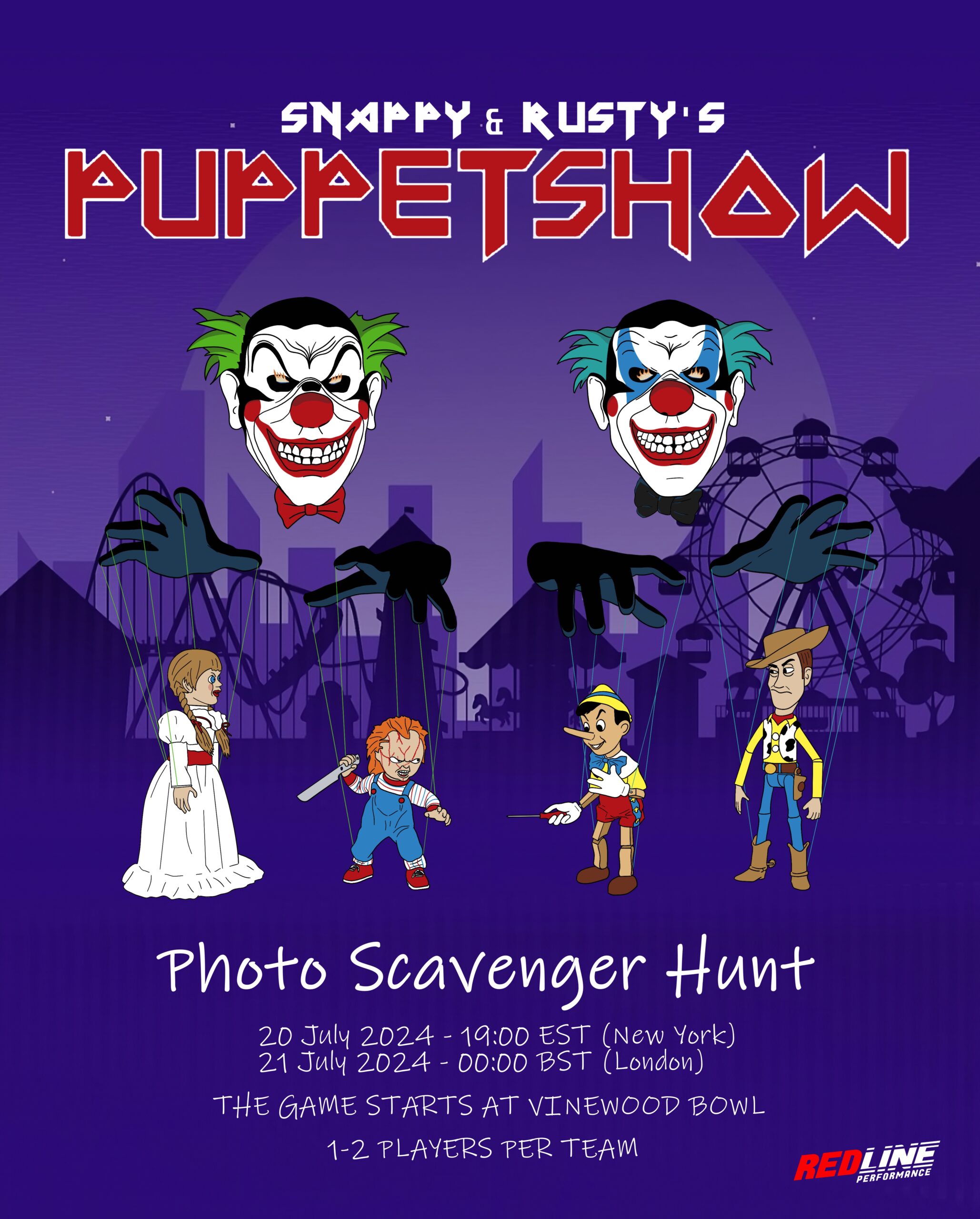Read more about the article Step Right Up for Snappy and Rusty’s Puppetshow!